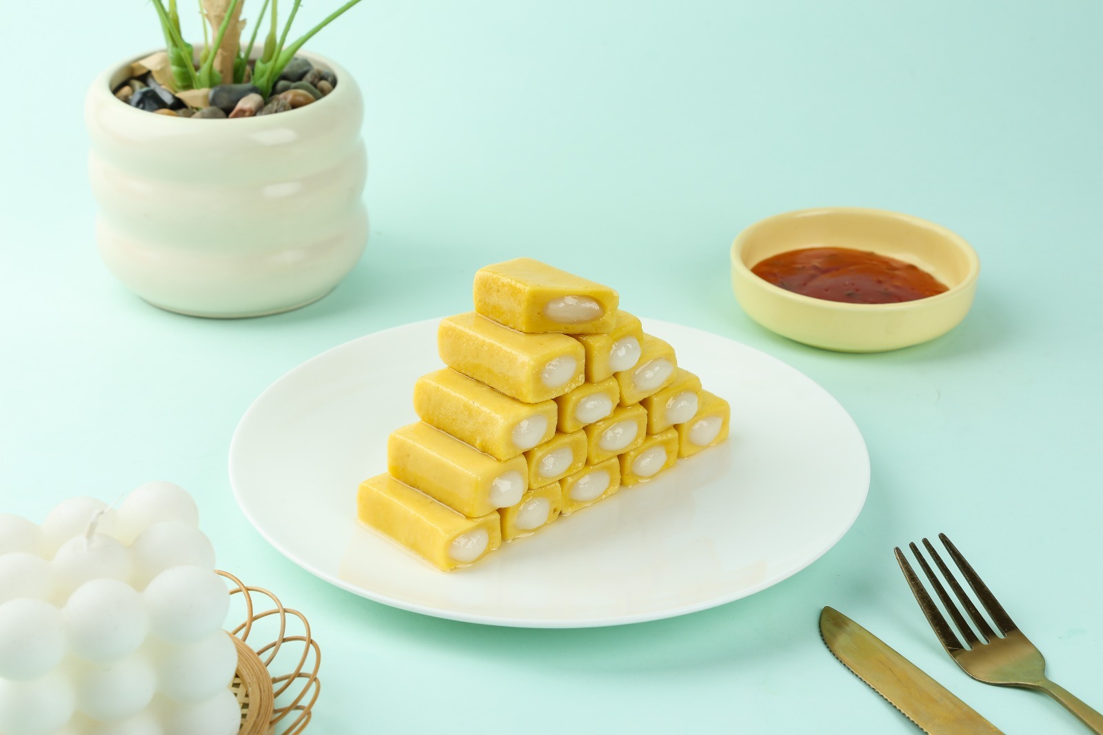 Grilled Mochi